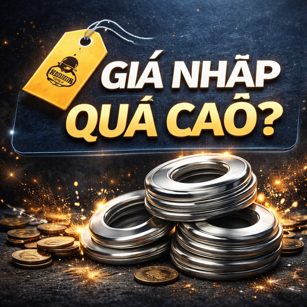 giá nhập quá cao